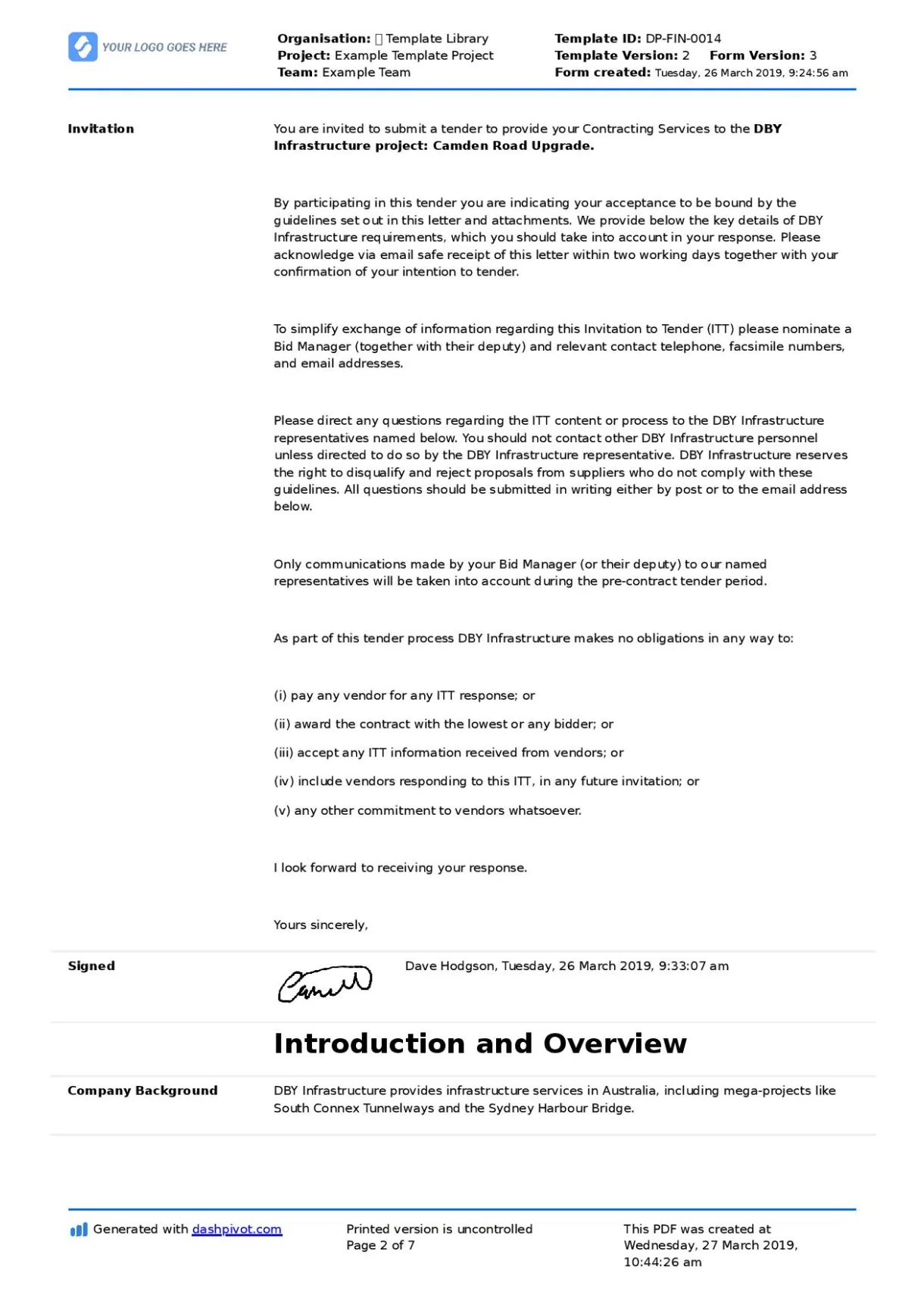 Invitation to tender letter sample letter and editable examples printable coloring page