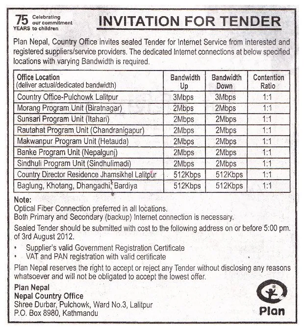 Invitation to tender letter sample letter and editable examples