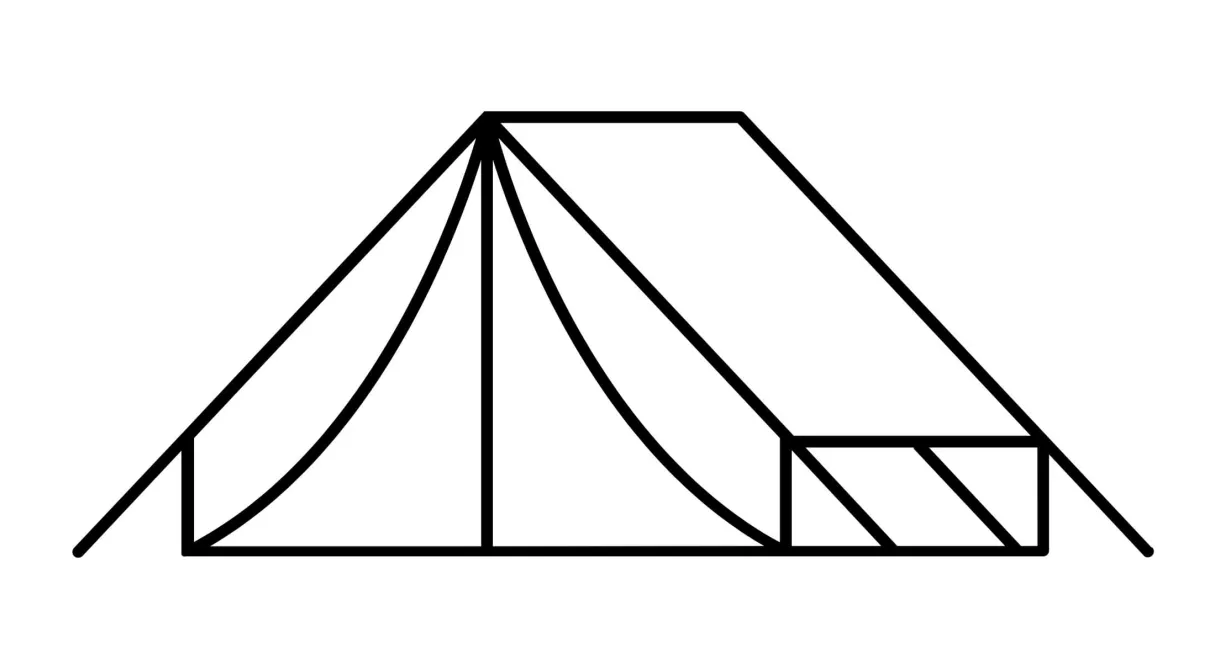 Tent coloring page colouringpages