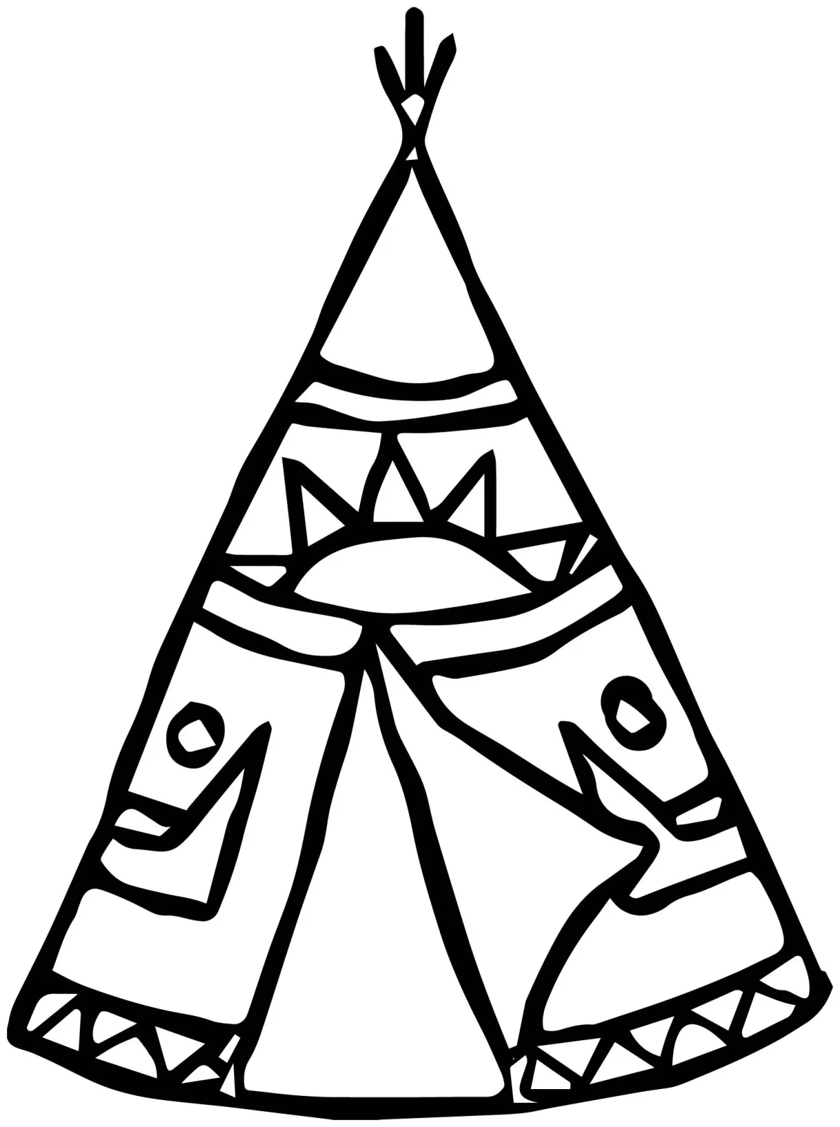Tent coloring page at getcolorings free printable colorings pages