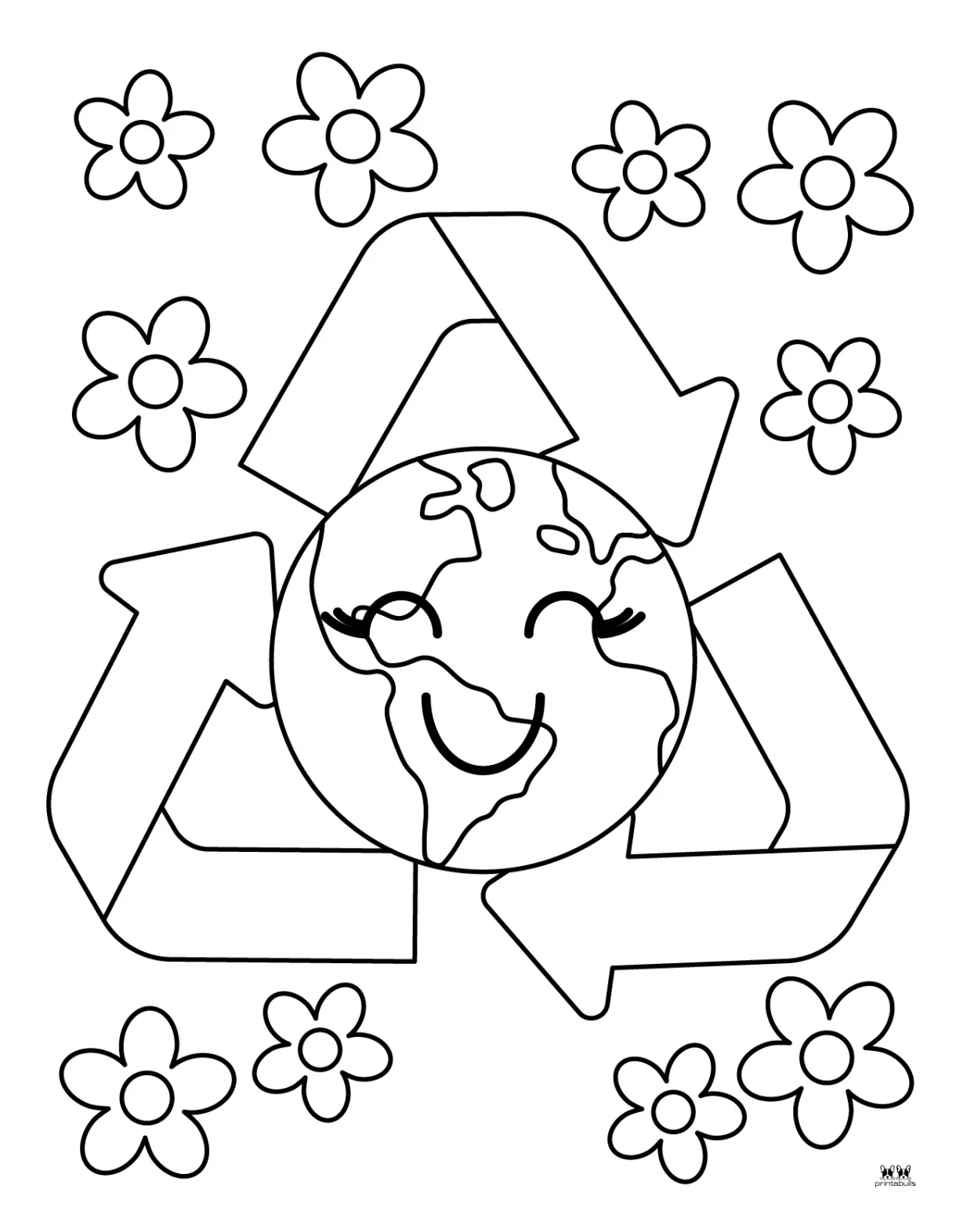 Free earth day printable coloring pages fun activities printables