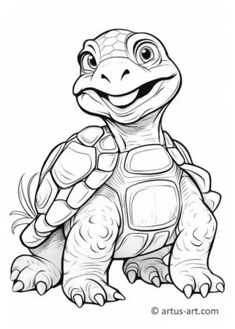 Awesome terrapin coloring page for kids » » artus art