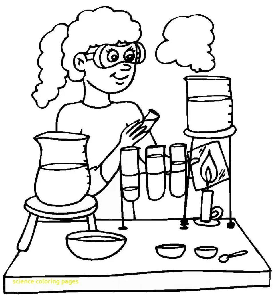 Test Tube Coloring Page at GetColorings.com | Free printable colorings