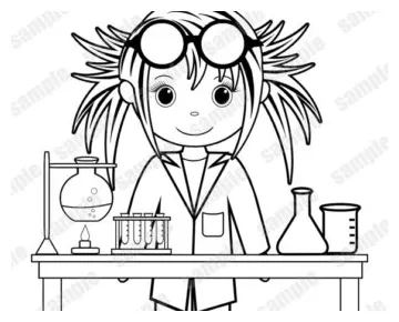 Test Tube Coloring Page at GetColorings.com | Free printable colorings