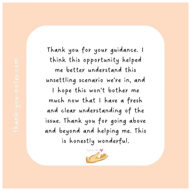 Thank you for your guidance notes thank you messages, thank you notes printable coloring page