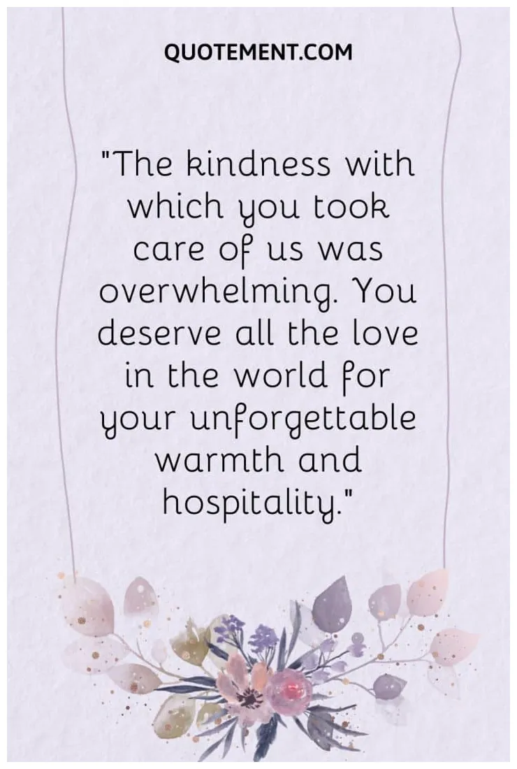 100 unique ways to say thank you for your hospitality