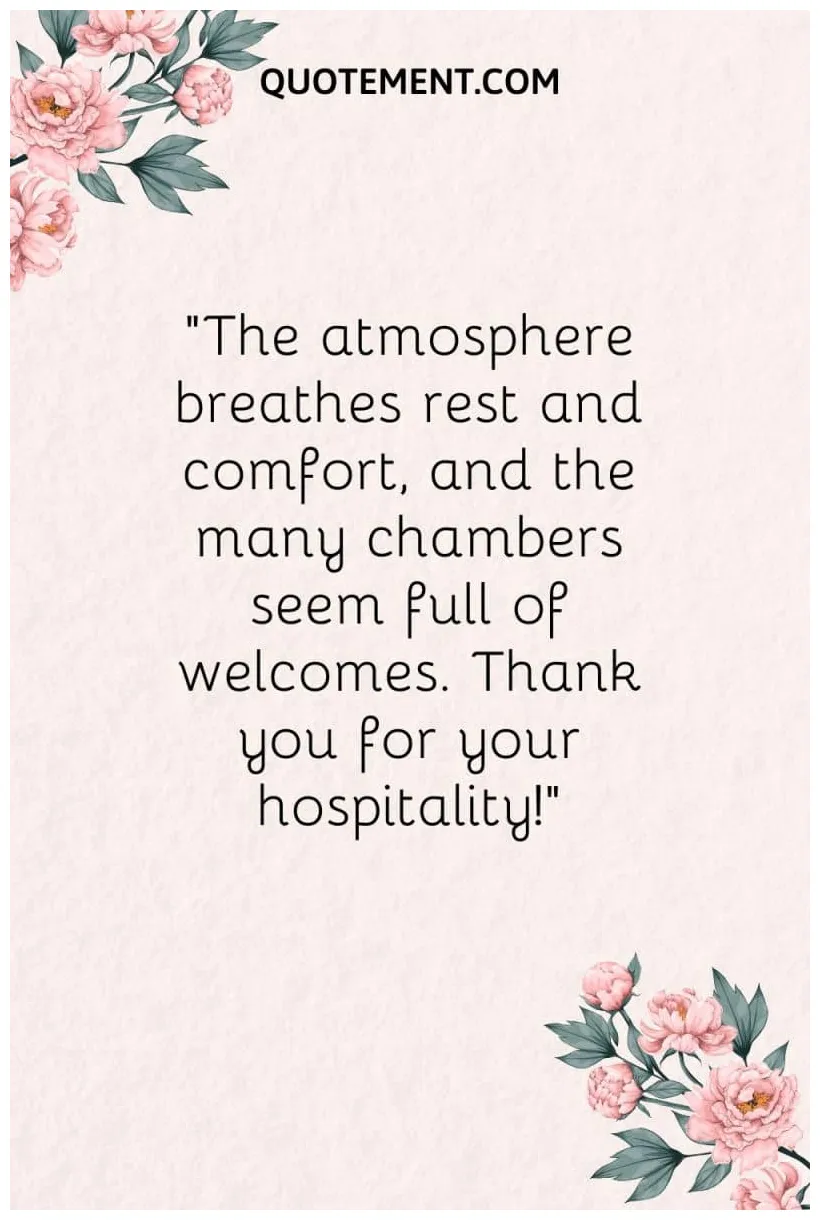 100 unique ways to say thank you for your hospitality