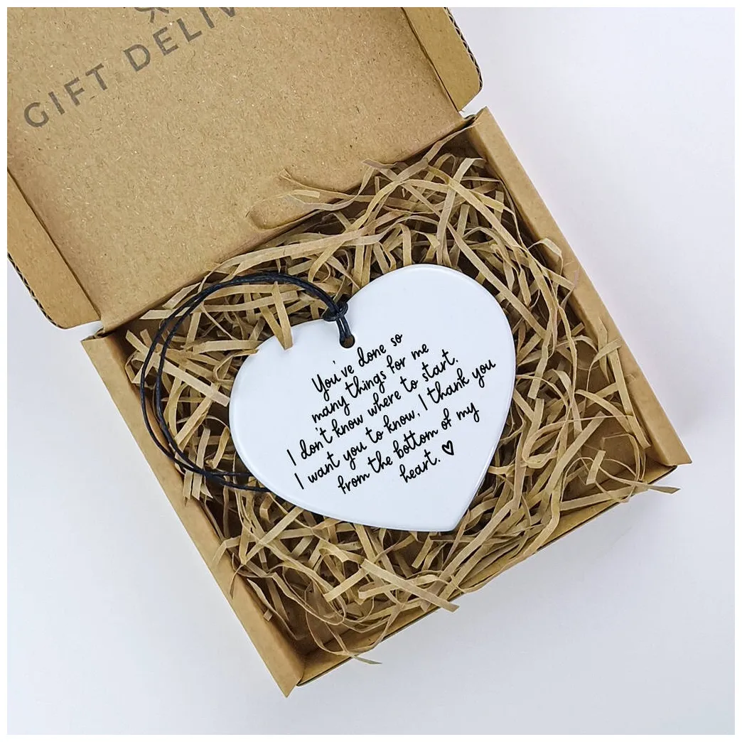 Thank you keepsake gift by gift delivery