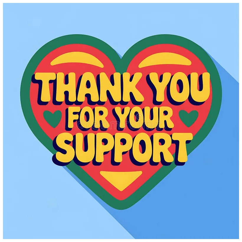 Thank you post design 7 stock