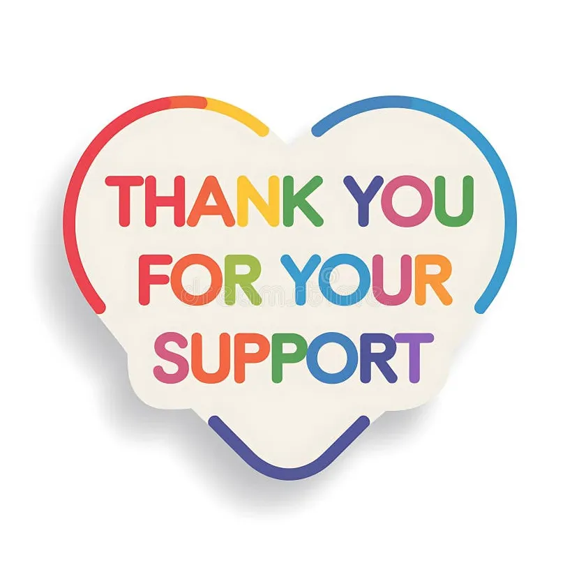 Thank you post design 7 stock