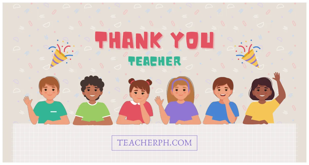 Sample Thank You Letter to Teacher from Student - TeacherPH