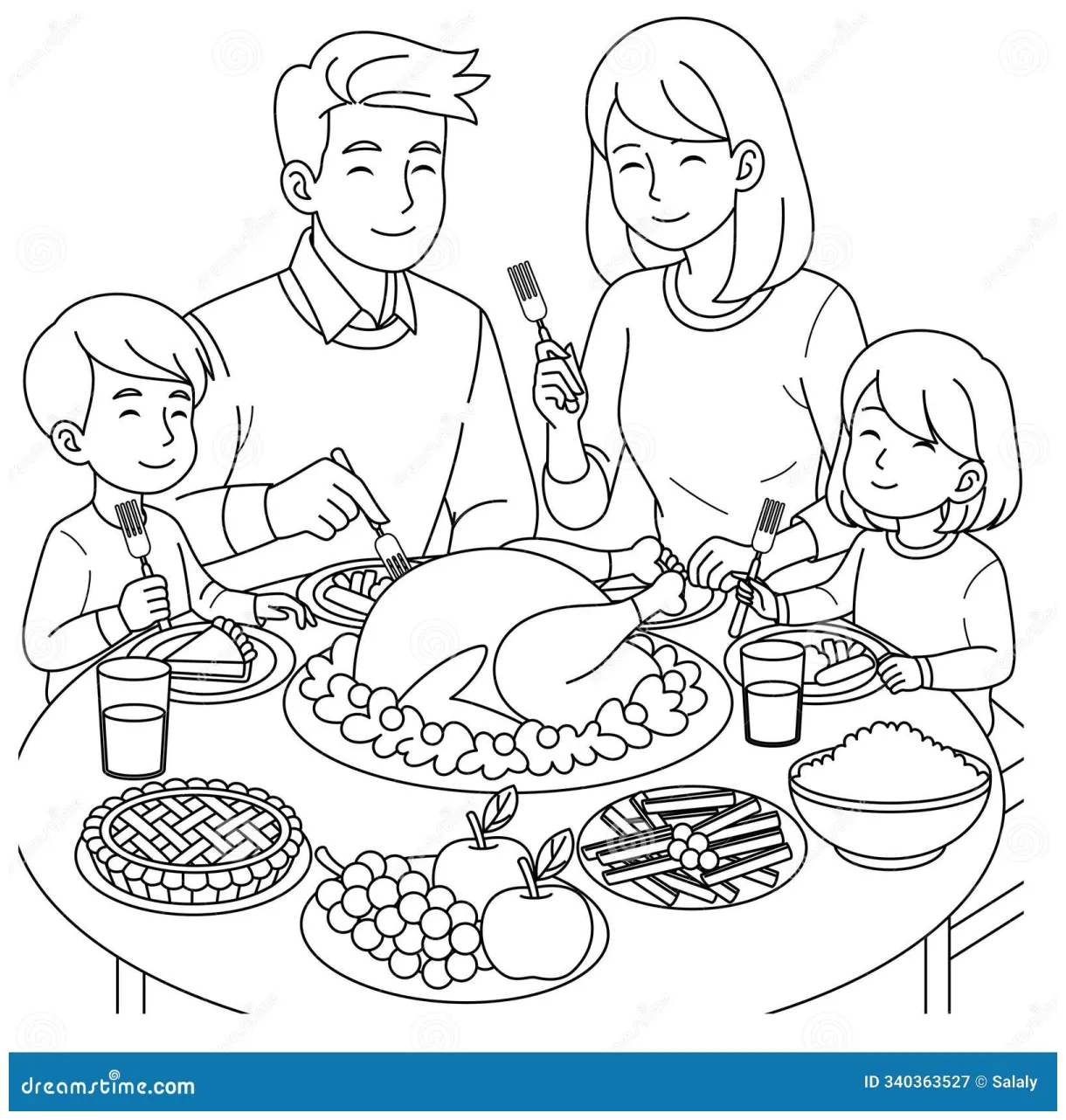 Dinner table coloring page coloring pages dining table and chairs l
