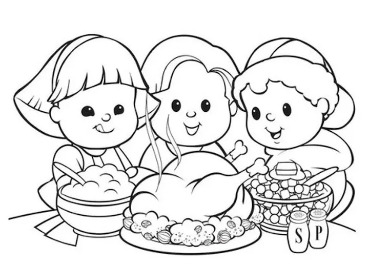 56 thanksgiving coloring pages to entertain your guests around the table
