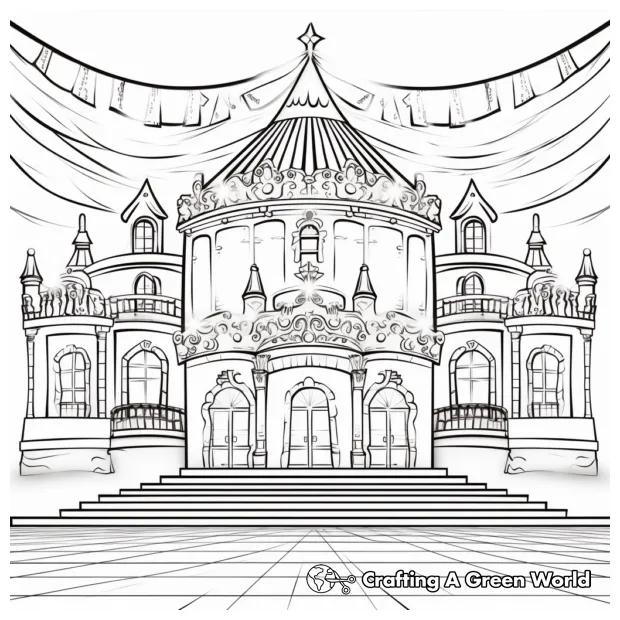 Stage coloring pages free & printable!