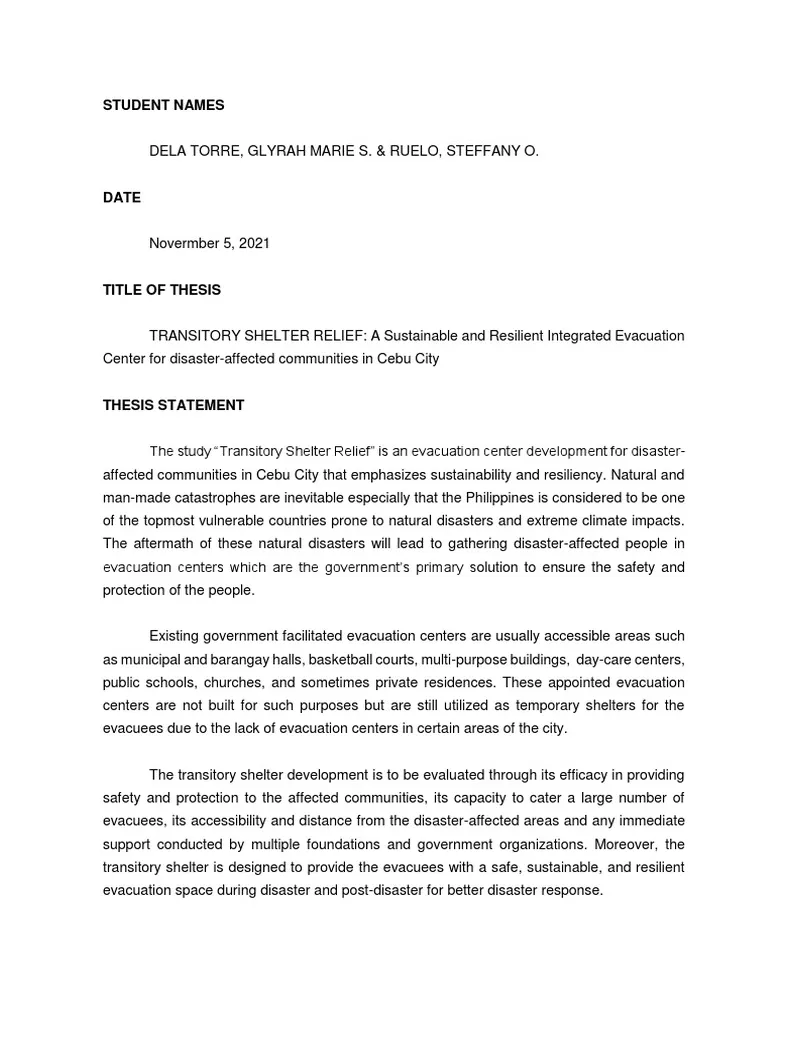 Pdf emergency evacuation natural disasters