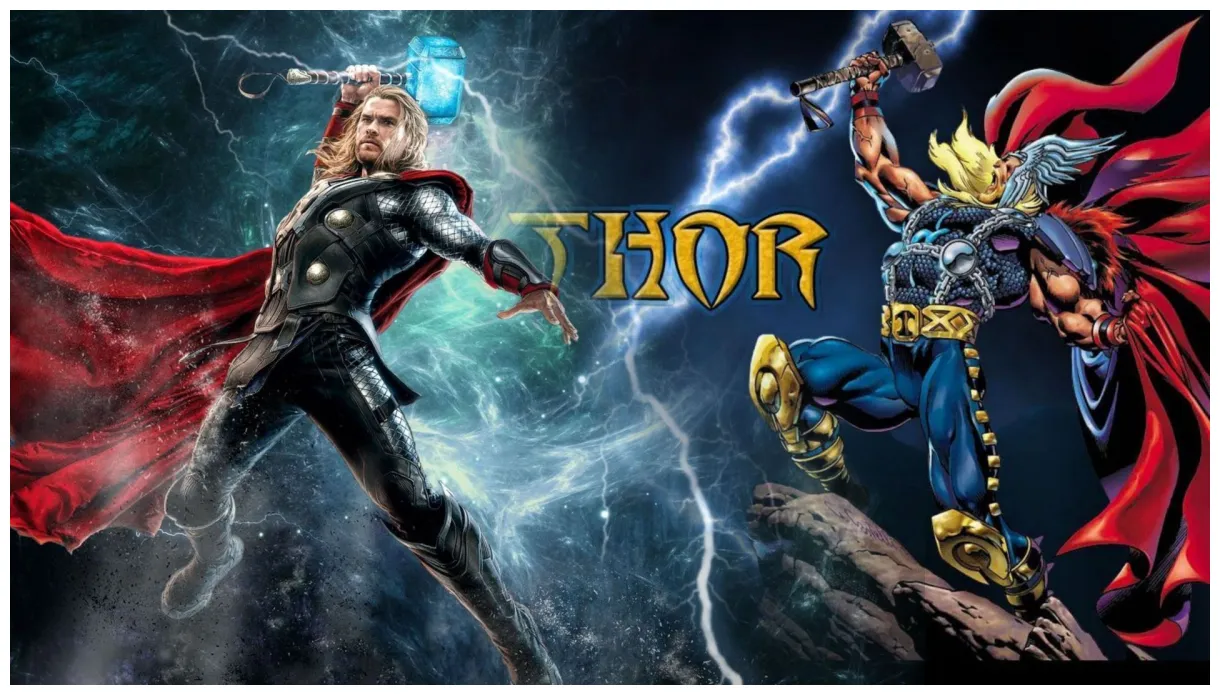 Thor in norse mythology vs marvel who looks better?