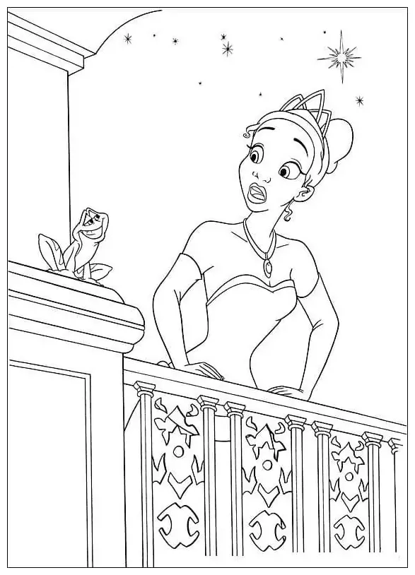 Tiana and Frog Prince