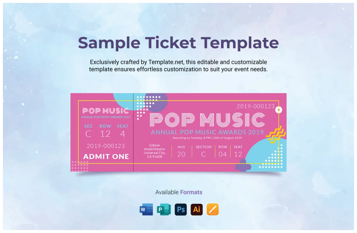 Sample in pages, publisher, illustrator, word