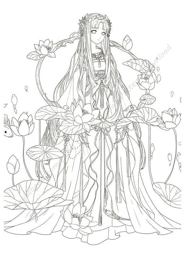 Download Magical Time Traveler Coloring Book PDF | Coloring book art