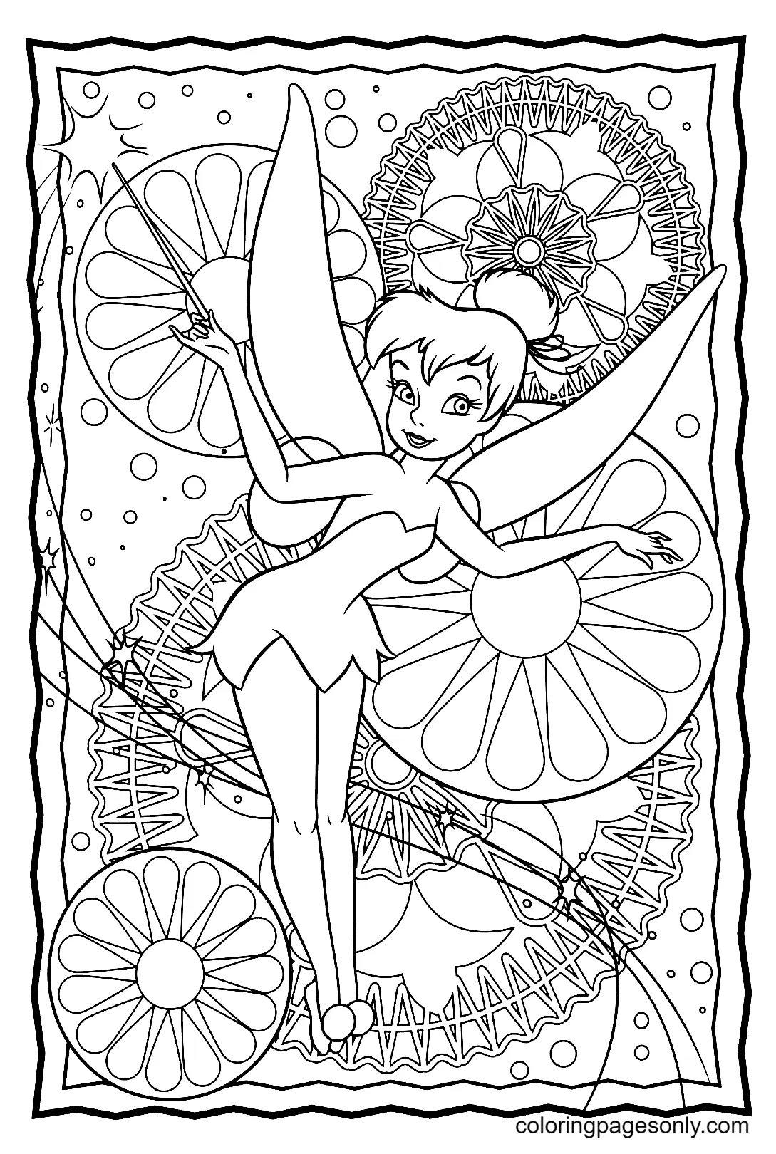 Tinkerbell Coloring Pages - Coloring Pages For Kids And Adults