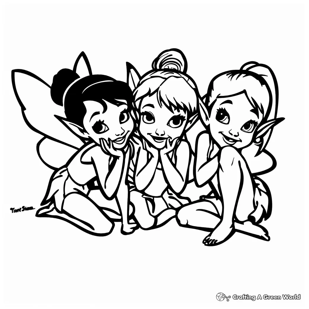 Free Printable Tinkerbell Coloring Pages: Bring Fairy Magic to Life