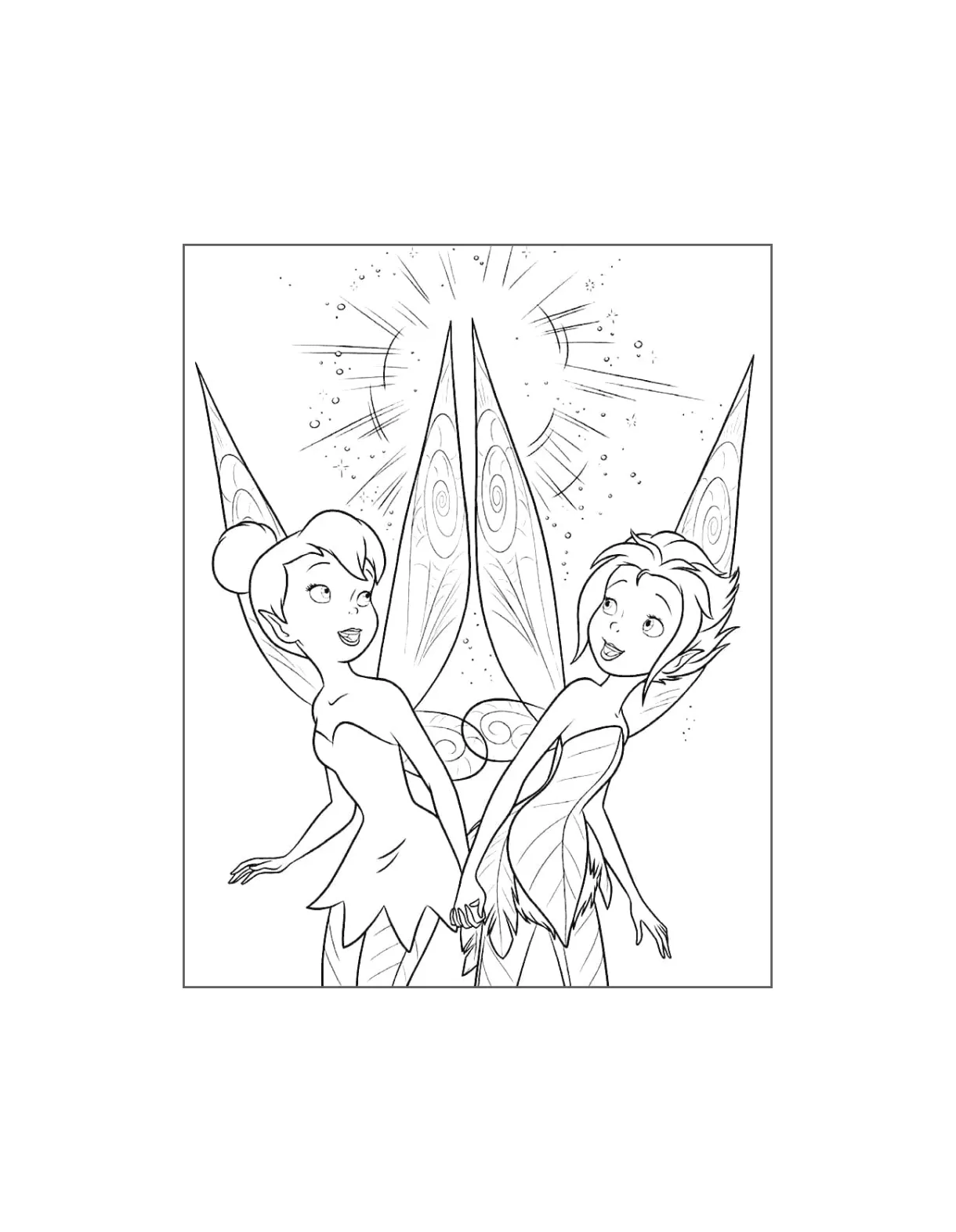 Tinkerbell Coloring Pages – Printable Coloring Pages. FREE