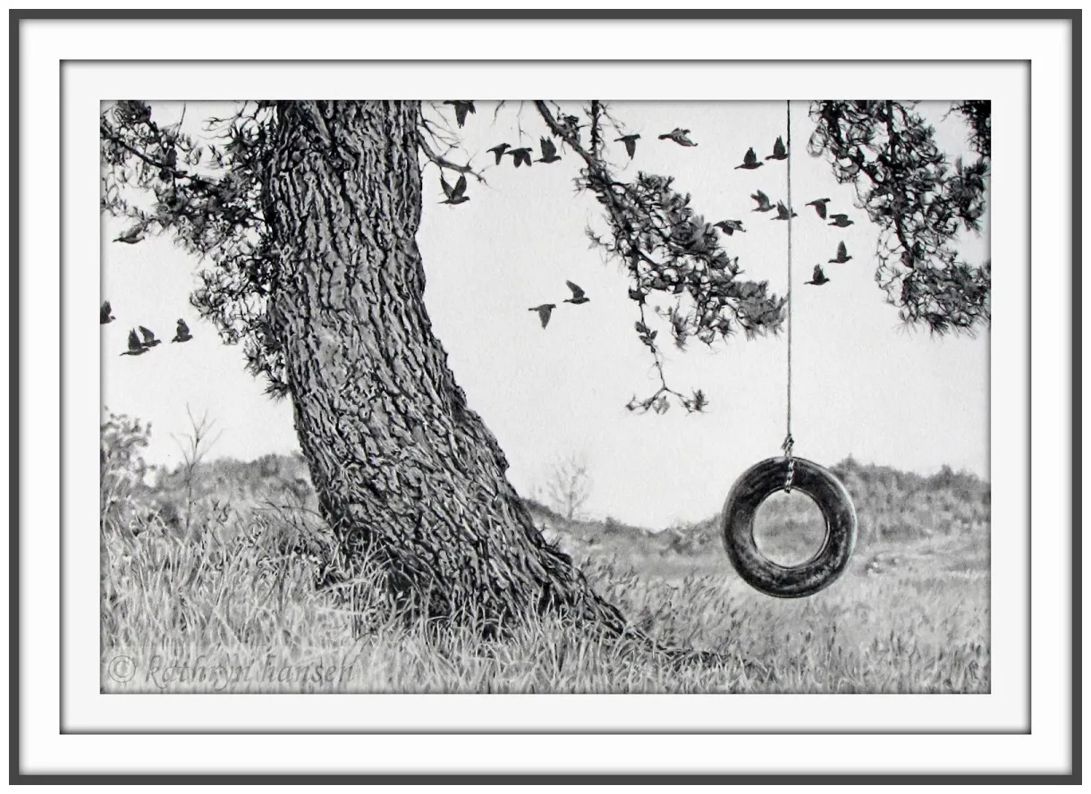 Tire swing drawing at paintingvalley explore collection of tire
