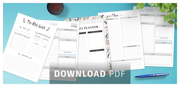 To do list format templates download pdf