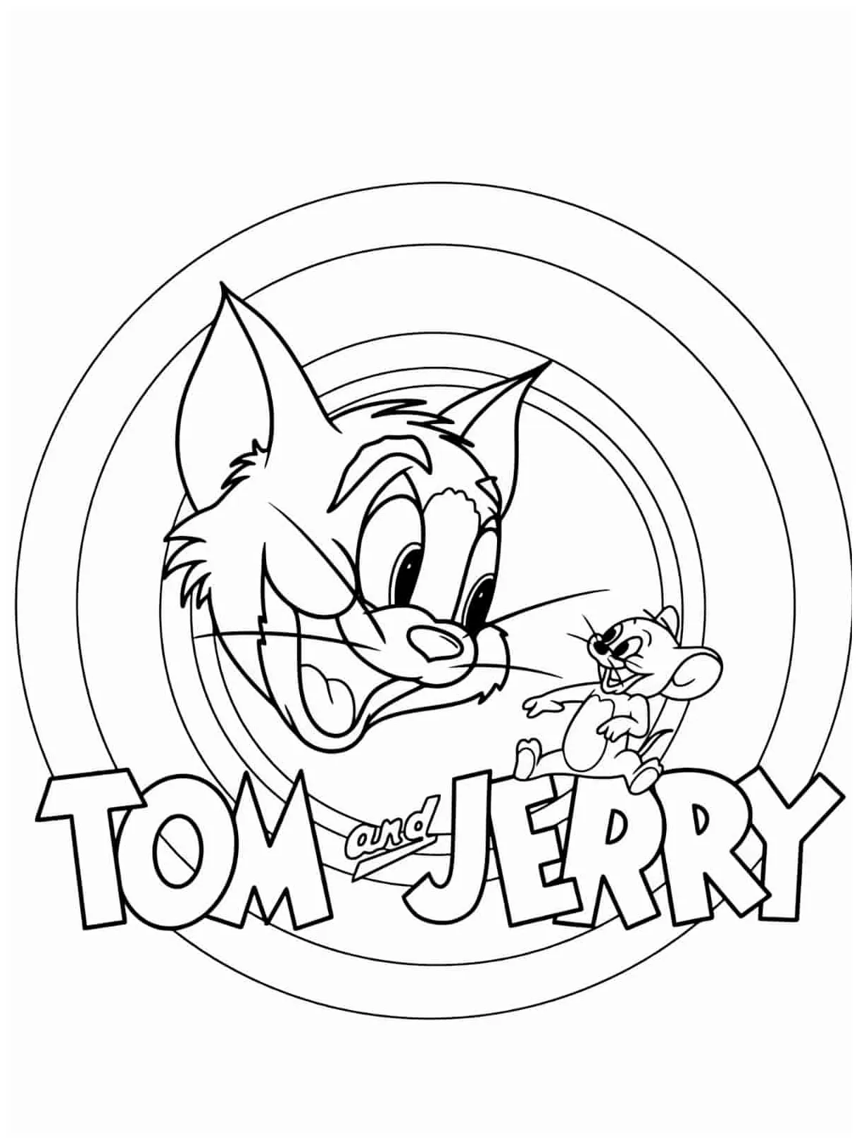 22+ Free PDF Tom and Jerry Coloring Pages 🐱🐭 - Coloringpagesforkids.net