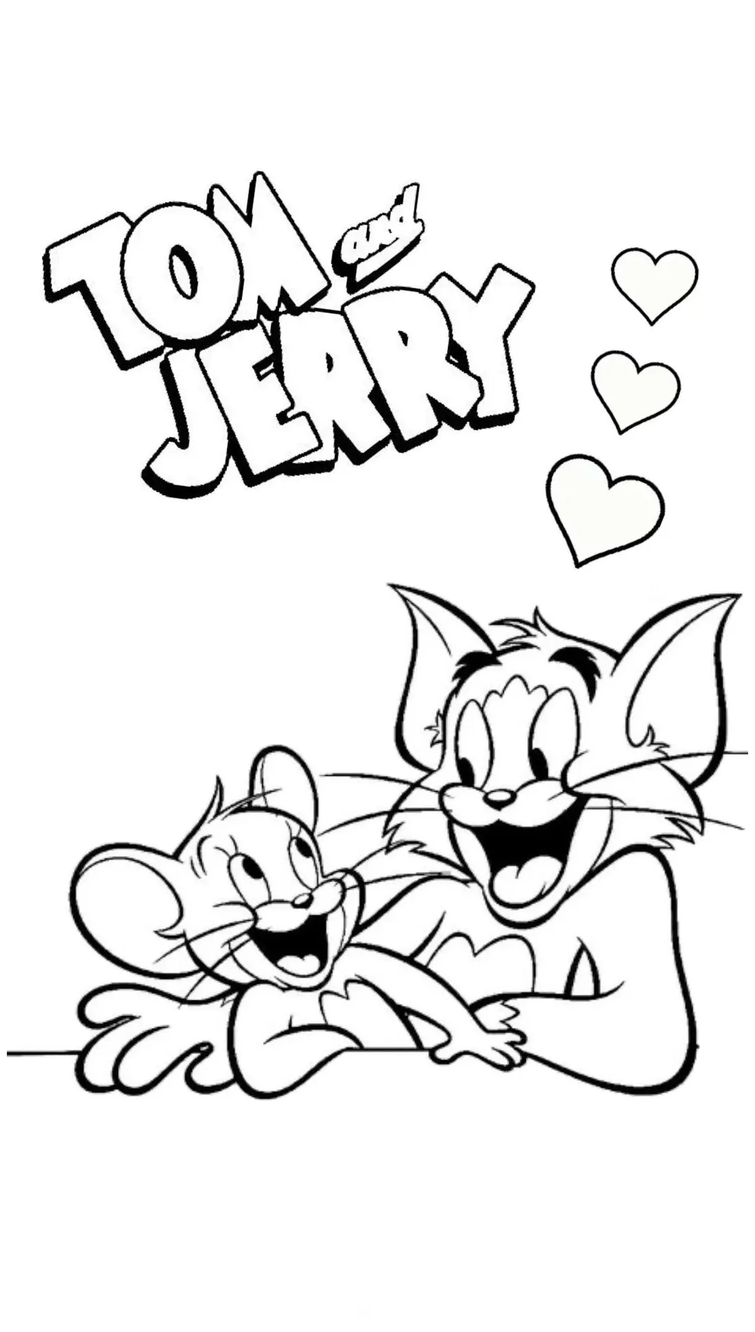 Best 13 tom and jerry in a peaceful outdoor setting coloring page artofit