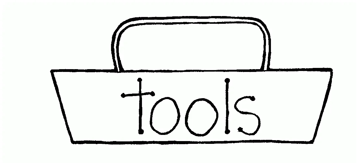 Tool box coloring page coloring home