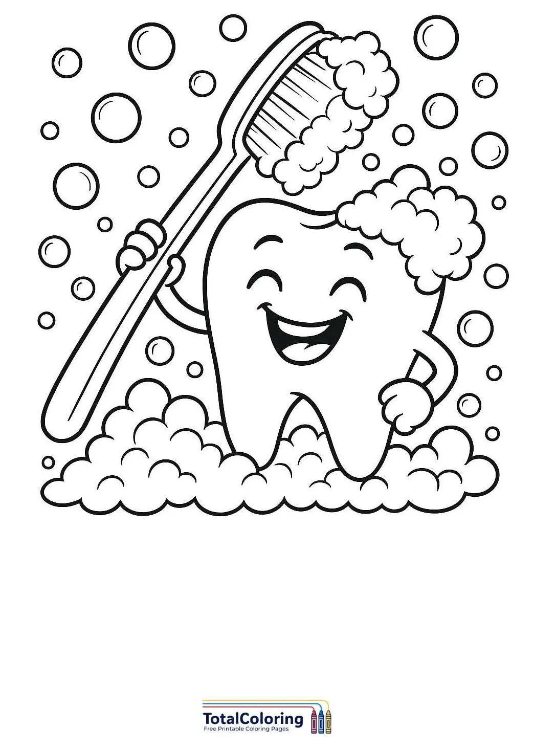 Free printable dentist colouring sheets