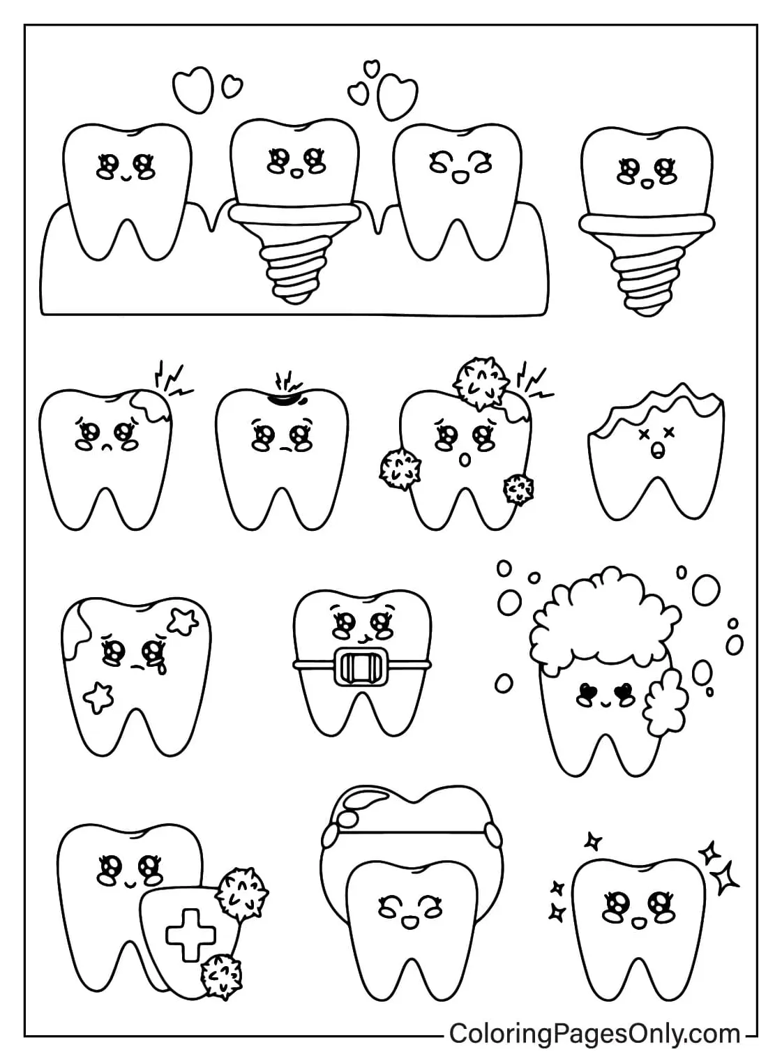 20+ s free printable pdf & online coloring