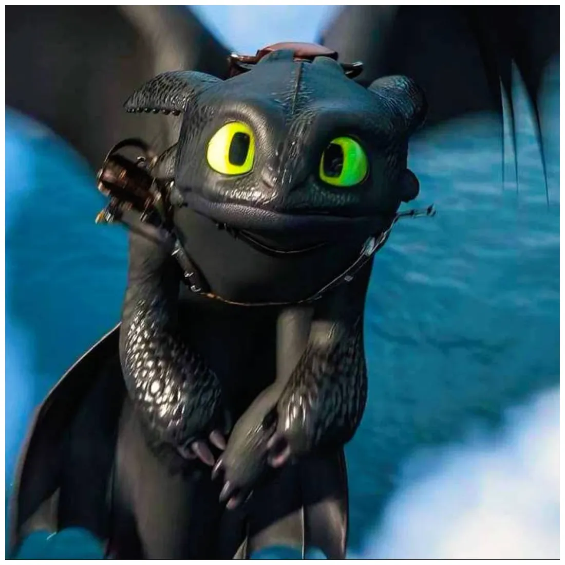 Toothless concerned by spider1m on deviantart