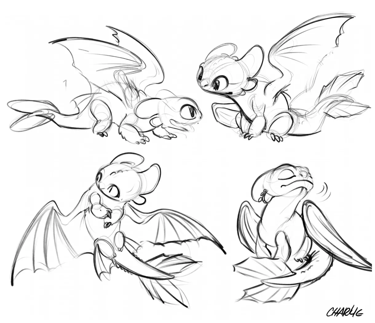 Night Fury Toothless Coloring Pages [2025]