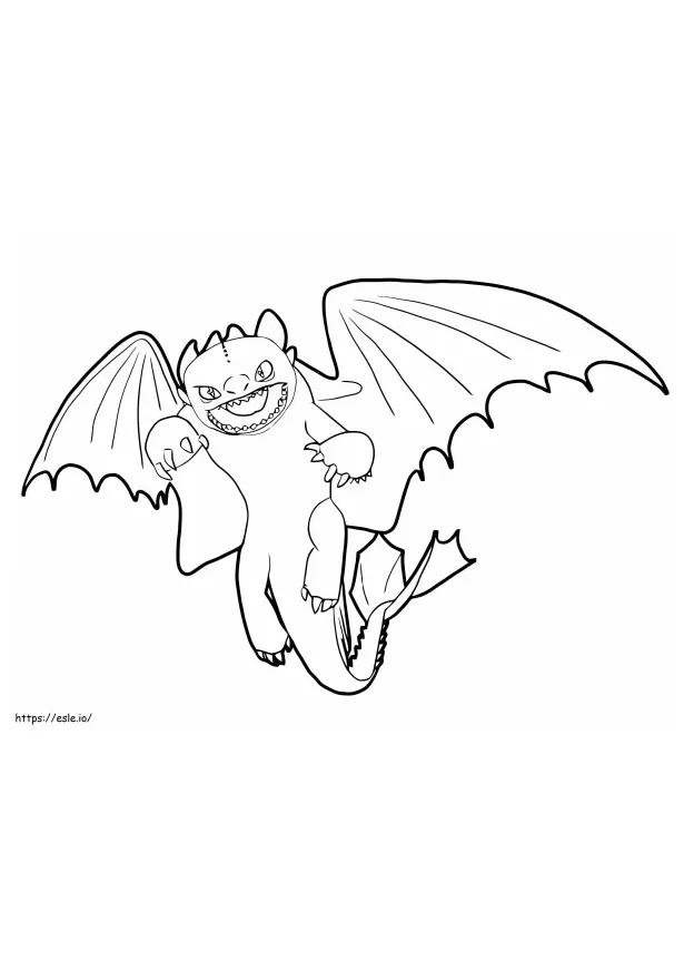 Night Fury Toothless Coloring Pages [2025]