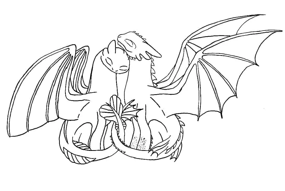 Toothless Night Fury Coloring Pages Coloring Pages