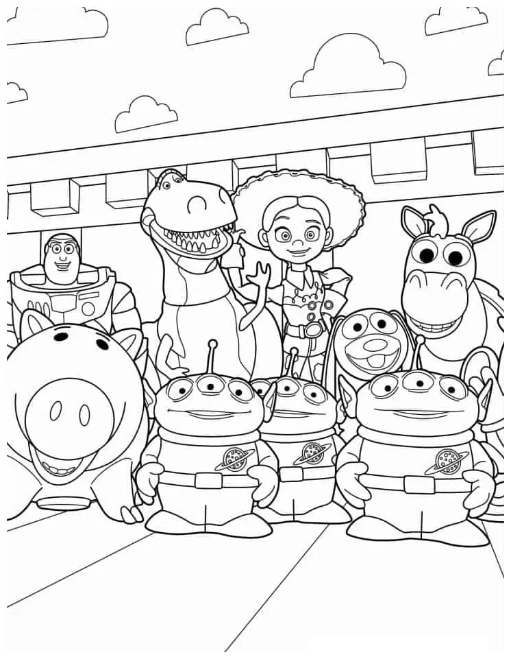 Coloring pages toy story & coloring book. 6000+ coloring pages