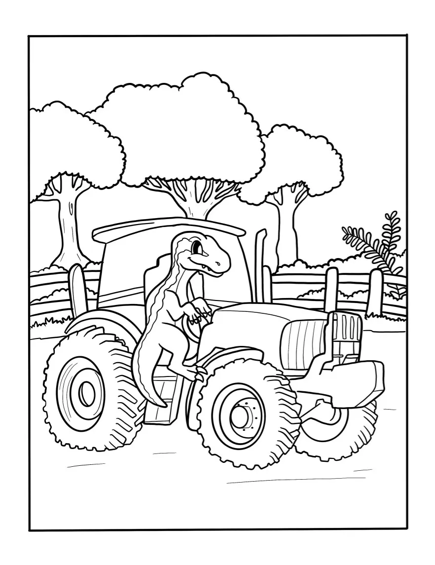 Free printable dinosaur coloring pages