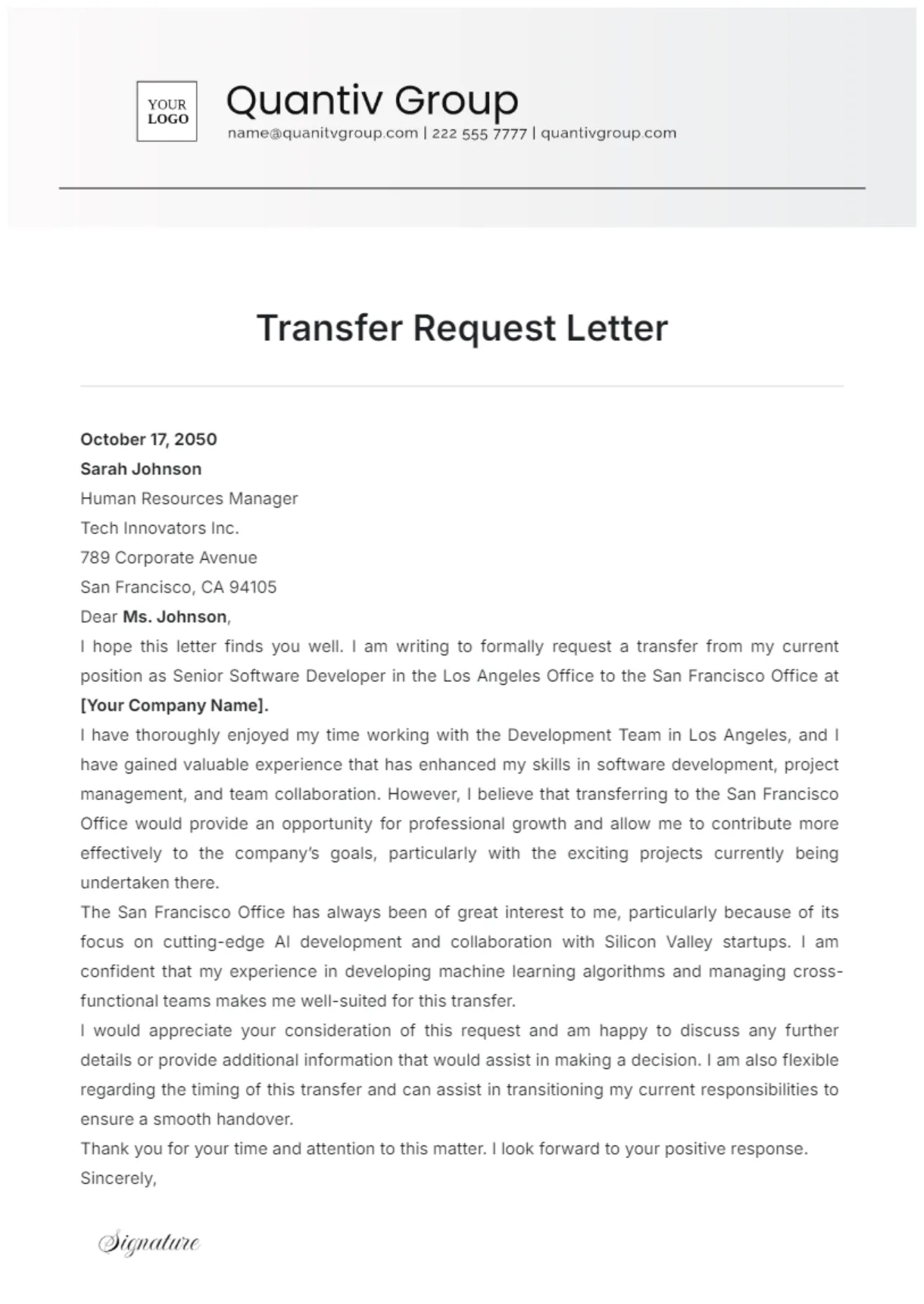 Request for transfer letter format request letter from kspsta