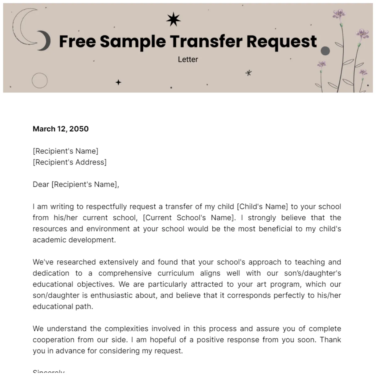 Sample template edit online & download