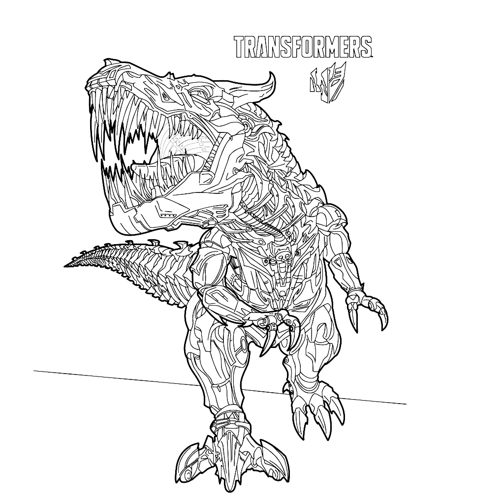 Transformers coloring pages & books 100% free and printable!