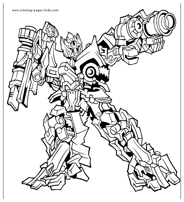 Transformers color page free printable coloring book pages printable coloring page