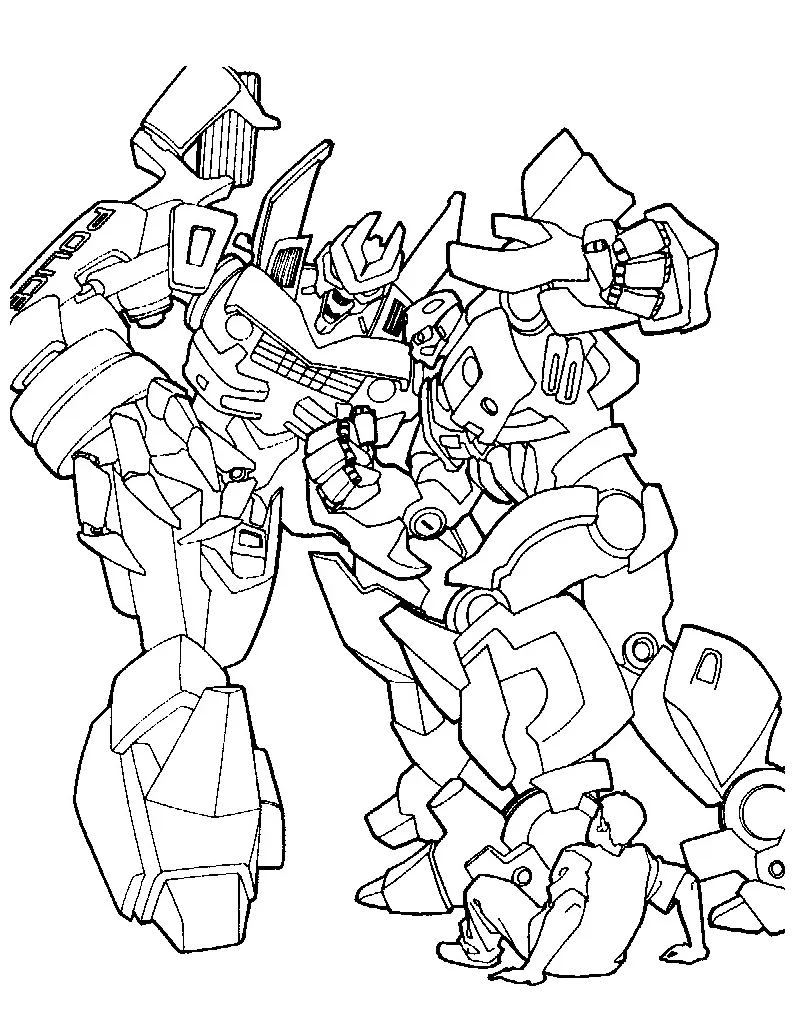 Kids-n-fun coloring page transformers transformers