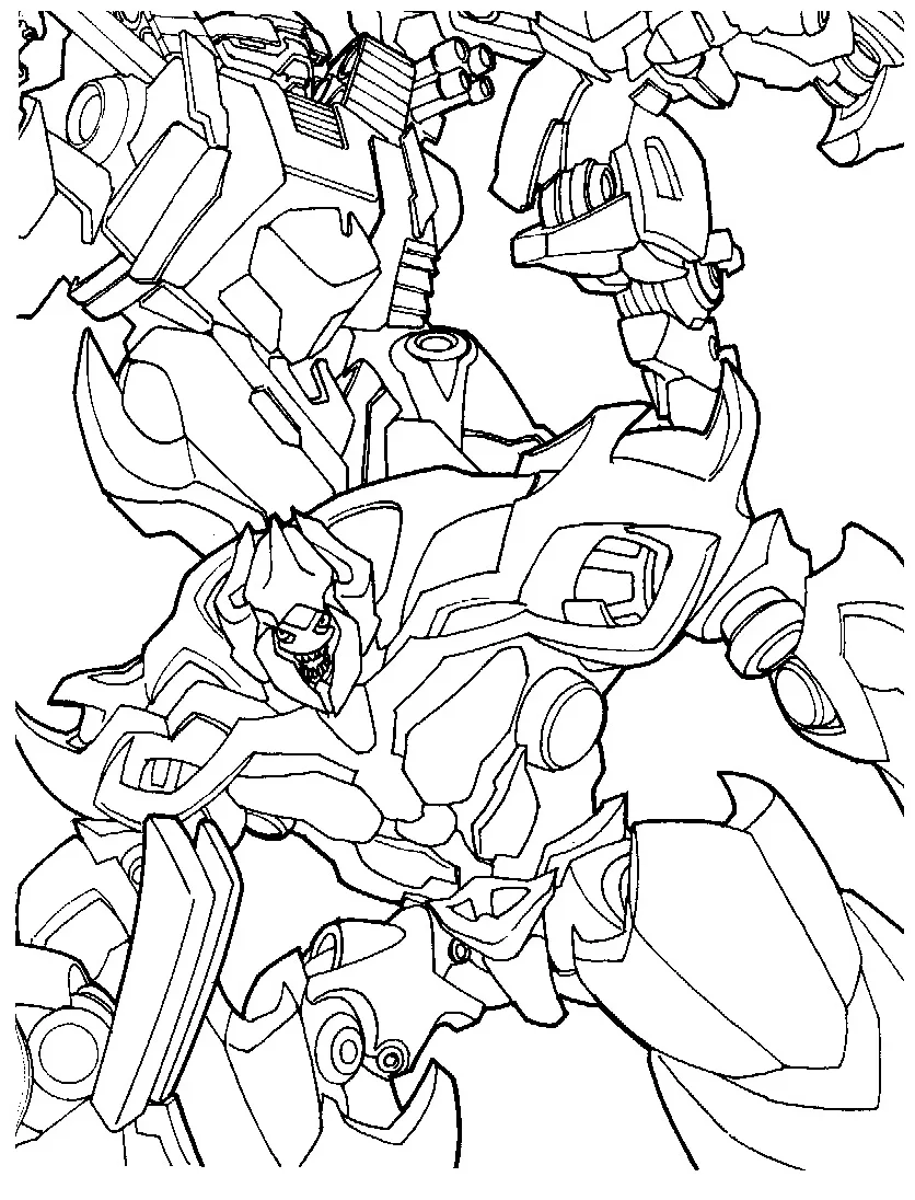 Kids-n-fun coloring page transformers transformers