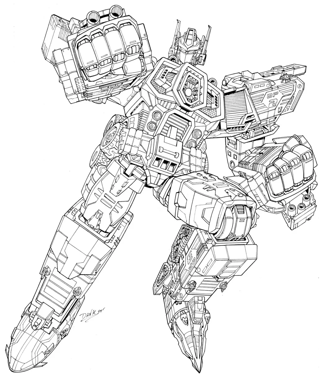 Free Transformers coloring page to color - Transformers Coloring Pages