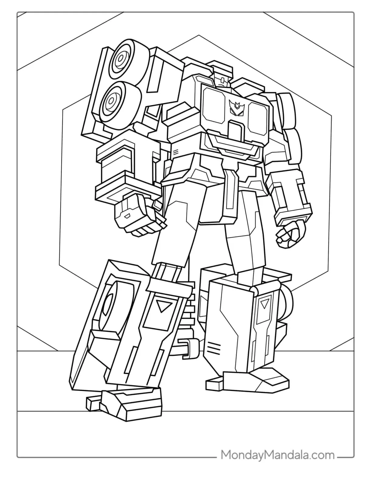 50 transformers coloring pages free pdf printables