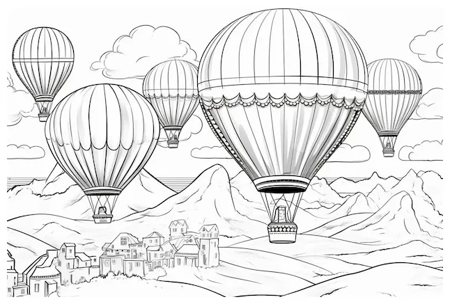 30,000+ travel coloring pages pictures