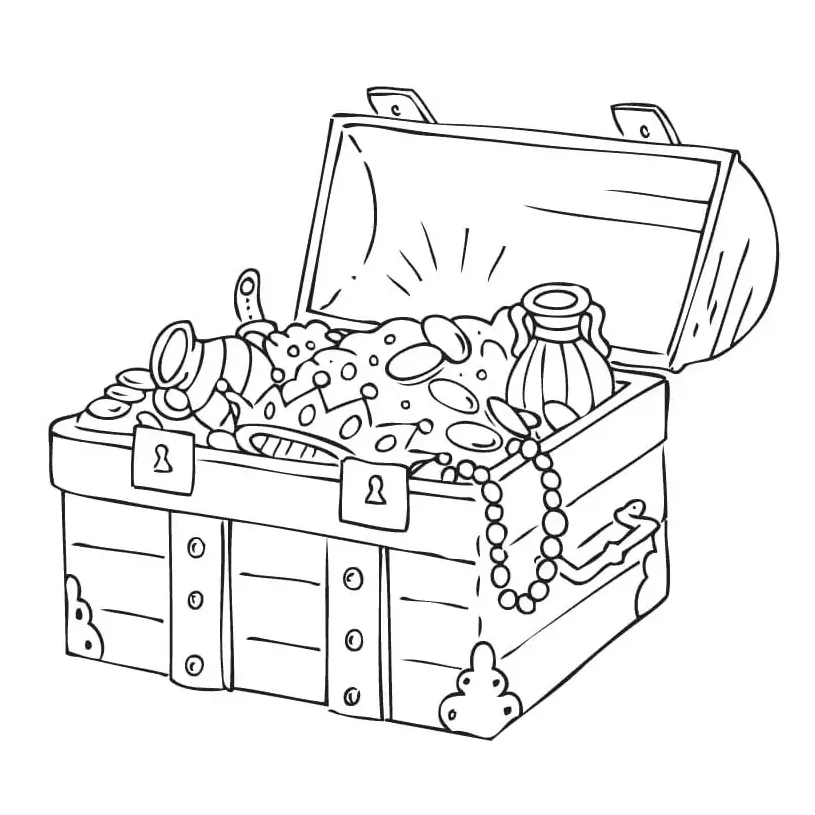A treasure chest