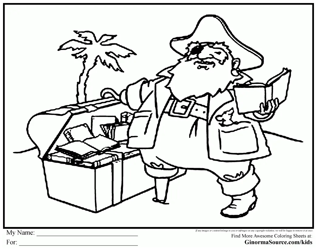 Free coloring pages of treasure chest coloring home